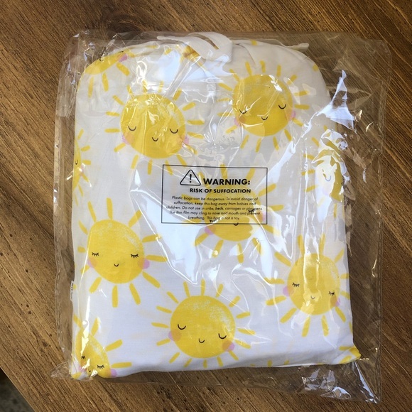 Little Sleepies Sunshine Crib Sheet - Picture 2 of 2